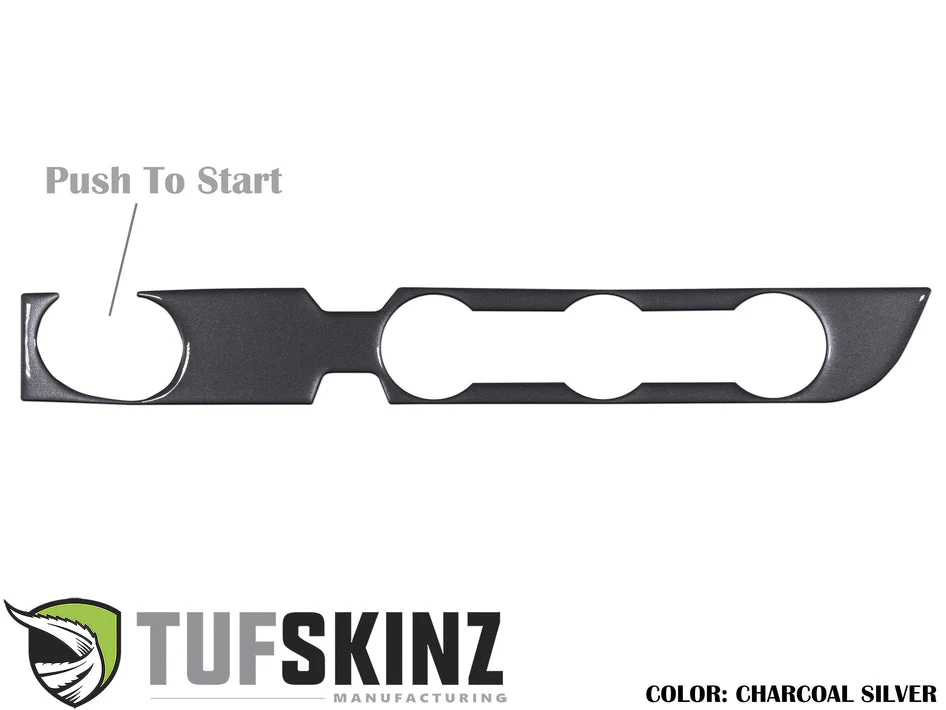 Tufskinz Climate Control Accent Trim with 2-Wheel Drive and Push to Start for  Tacoma (2016-2023) - Image 6