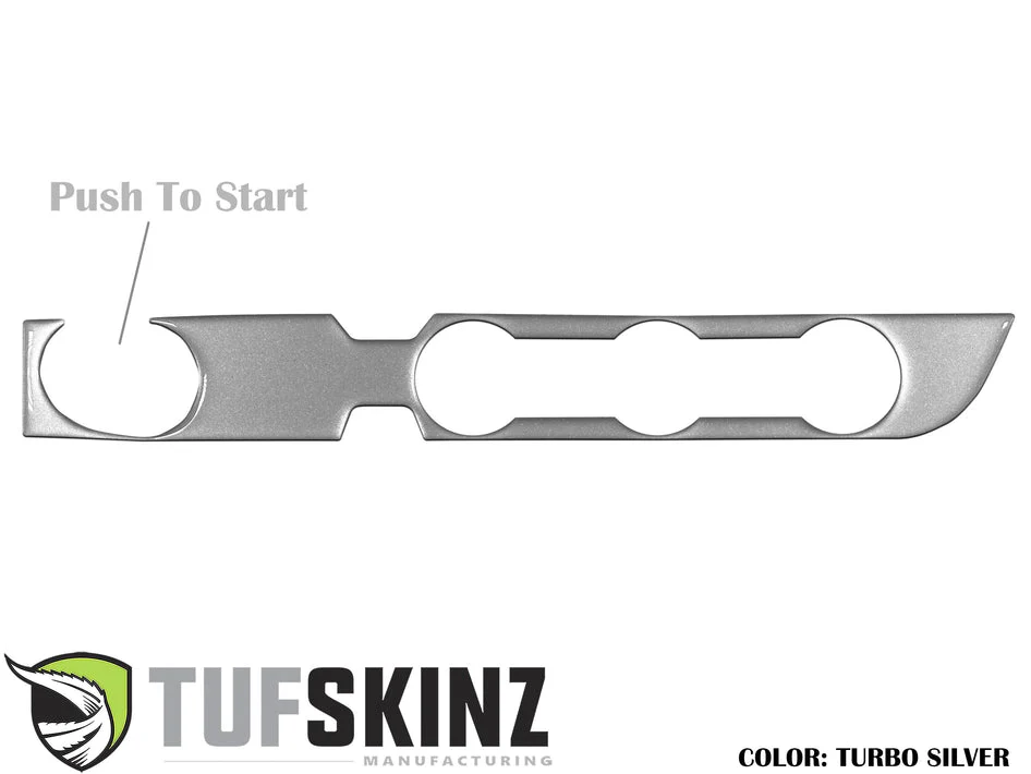 Tufskinz Climate Control Accent Trim with 2-Wheel Drive and Push to Start for  Tacoma (2016-2023) - Image 8