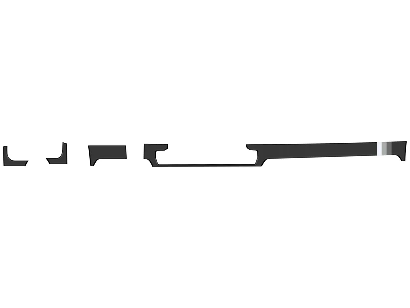 Tufskinz Display Screen Accent Trim for 4Runner (2025-2026) - Image 4