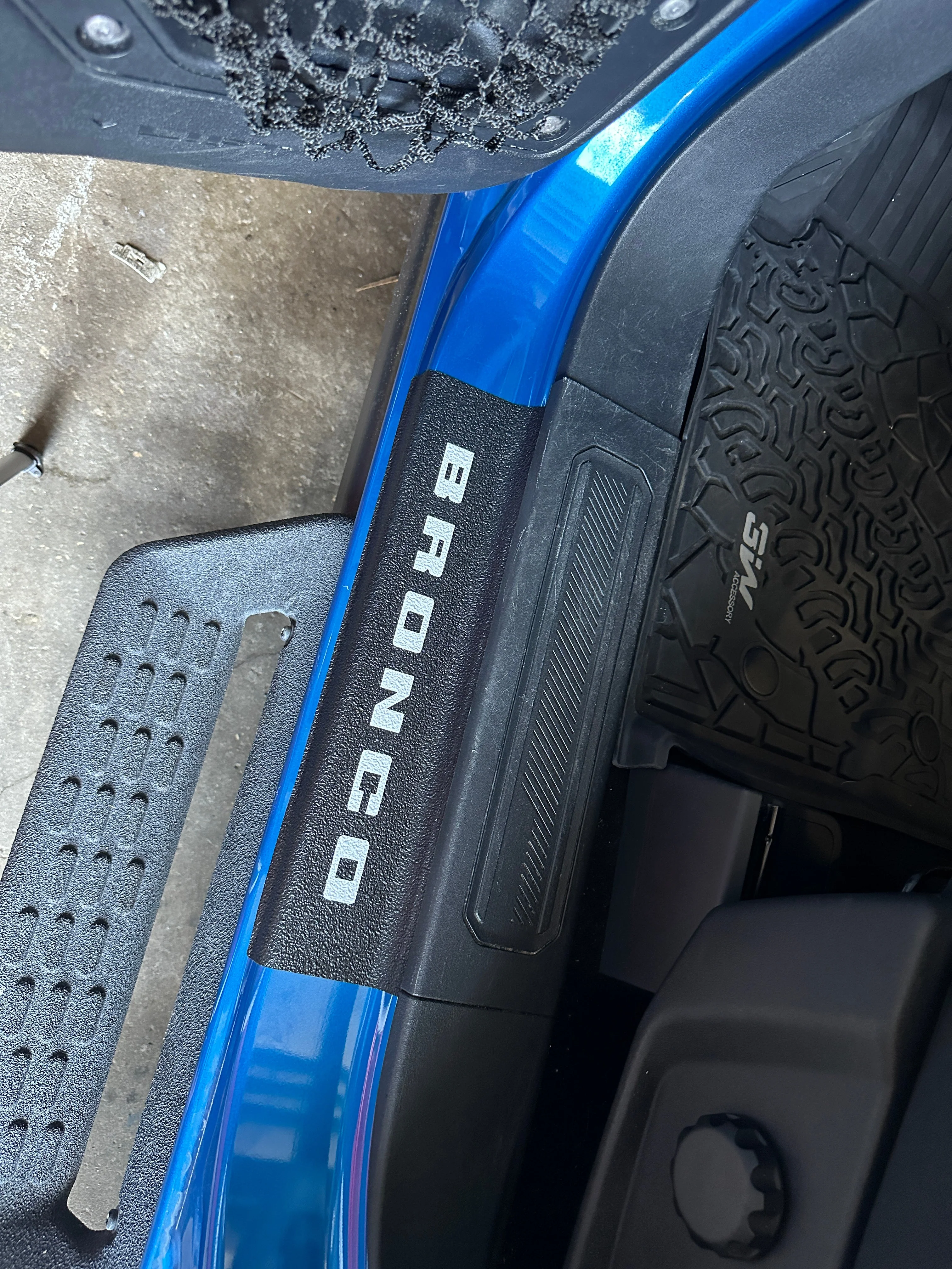 Tufskinz Door Sill Protection Overlays for Ford Bronco (2021-2026) - Image 9