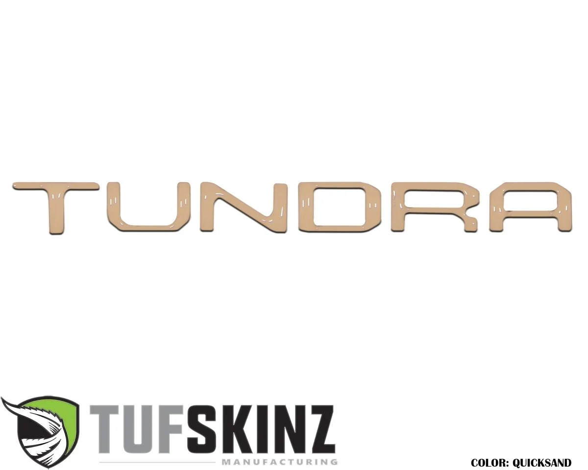Tufskinz Dual Climate Control Radio Letter Inserts for Tundra (2014-2021) - Image 9