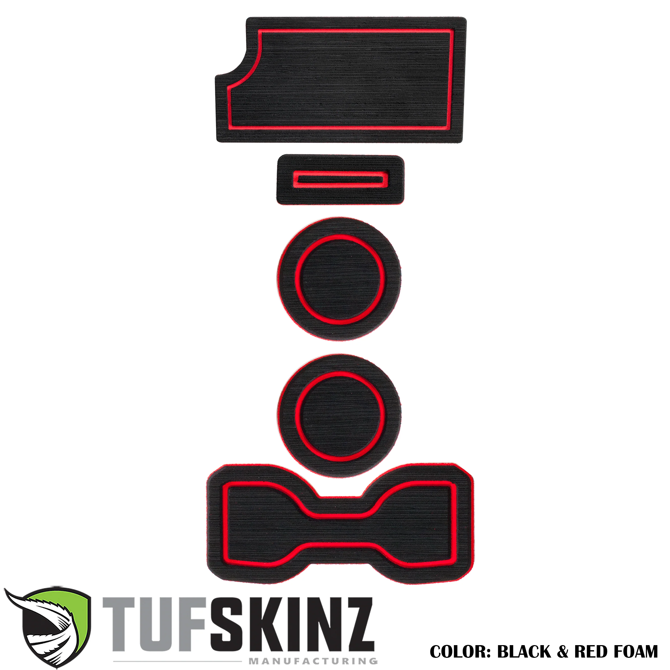 Tufskinz FOAM Cup Holder Inserts(Include QI Insert/Manual) Inserts for  Tacoma (2016-2023) - Image 7