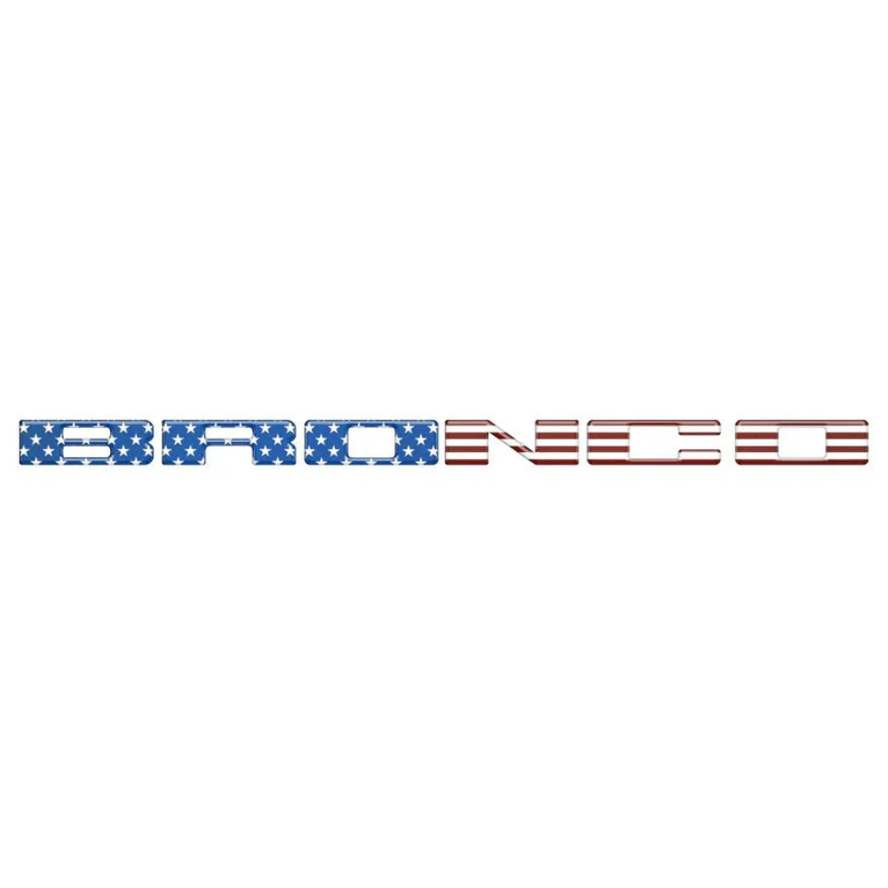 Tufskinz Front Grille Letter Overlays for Ford Bronco (2021-2026) - Image 29