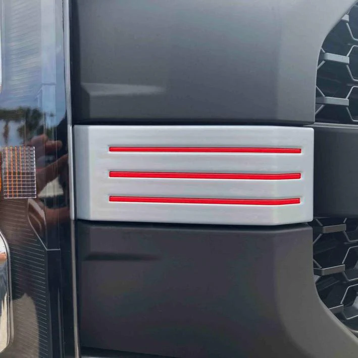 Tufskinz Grill Accent Overlays for Ford F-150 (2021-2023) - Image 17