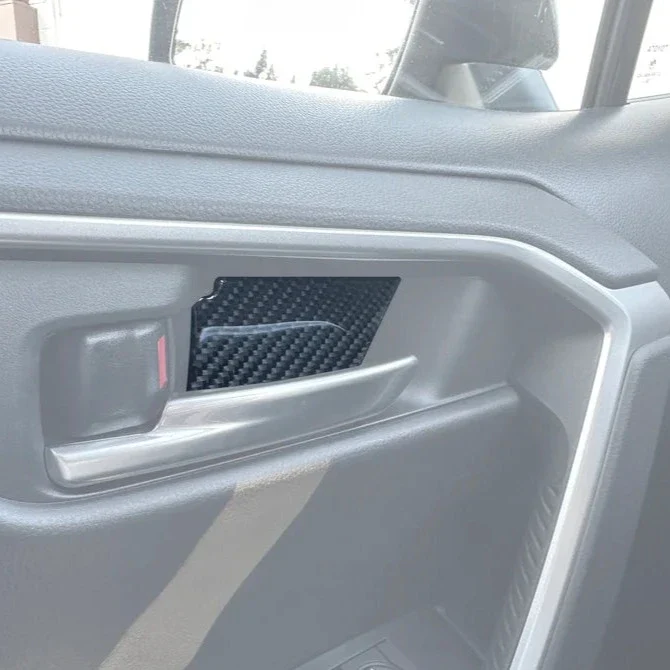 Tufskinz Interior Door Handle Inserts for Rav4 (2019-2024) - Image 2
