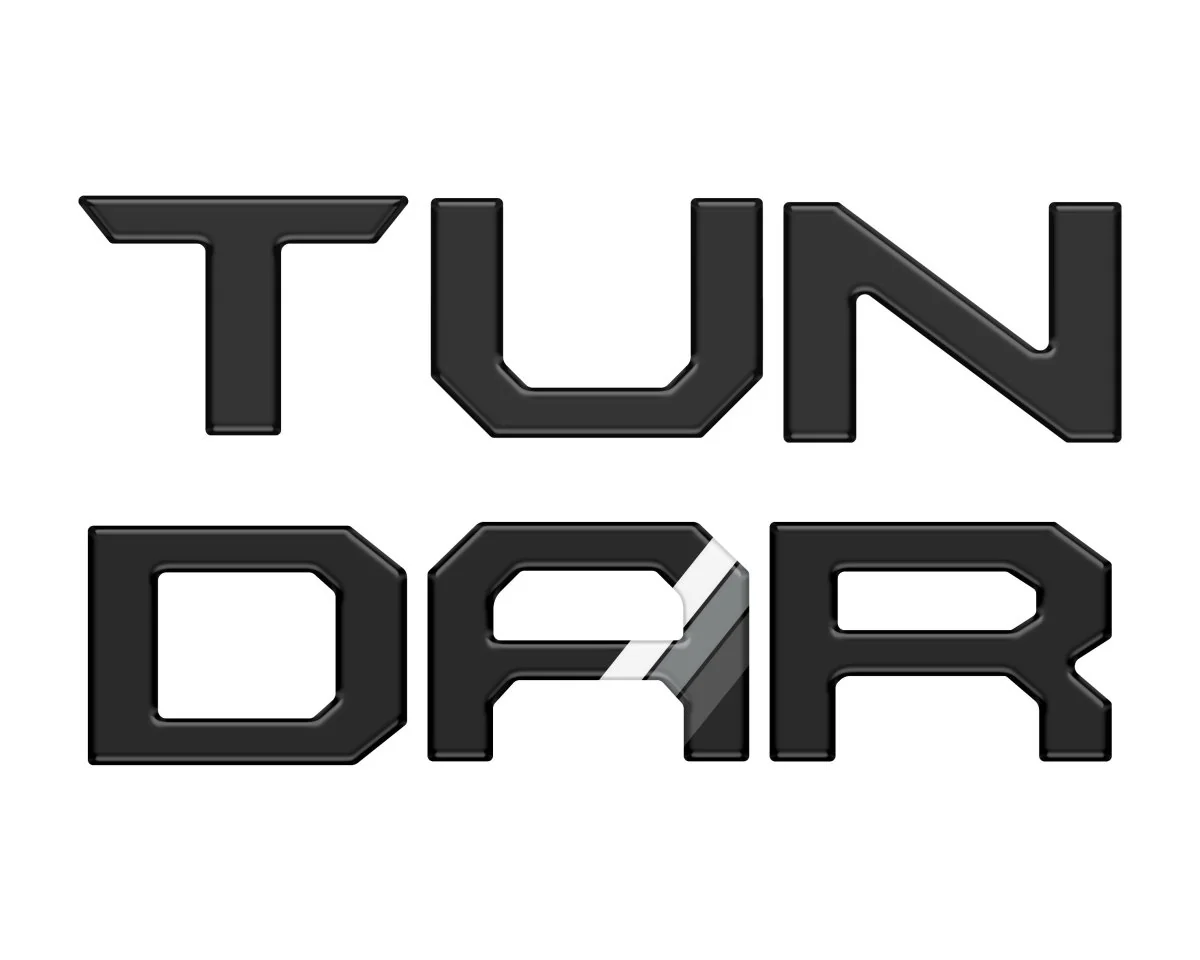 Tufskinz Lower Grille Letter Inserts for Tundra (2022-2026) - Image 15