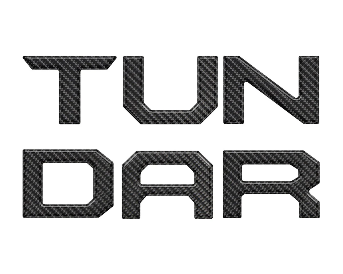 Tufskinz Lower Grille Letter Inserts for Tundra (2022-2026) - Image 20