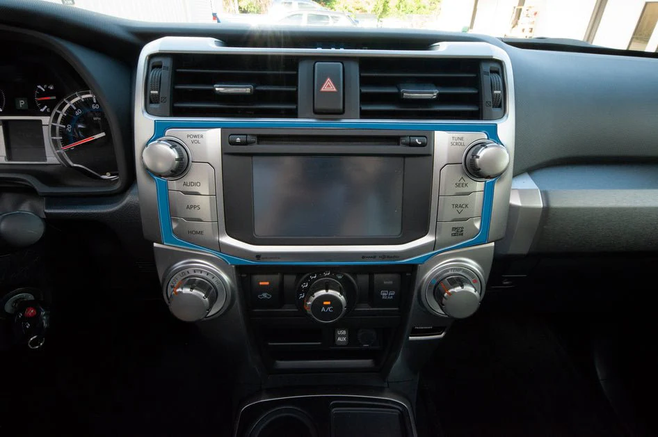 Tufskinz Outer Radio Display Accent Trim For 4Runner (2014-2024) - Image 4