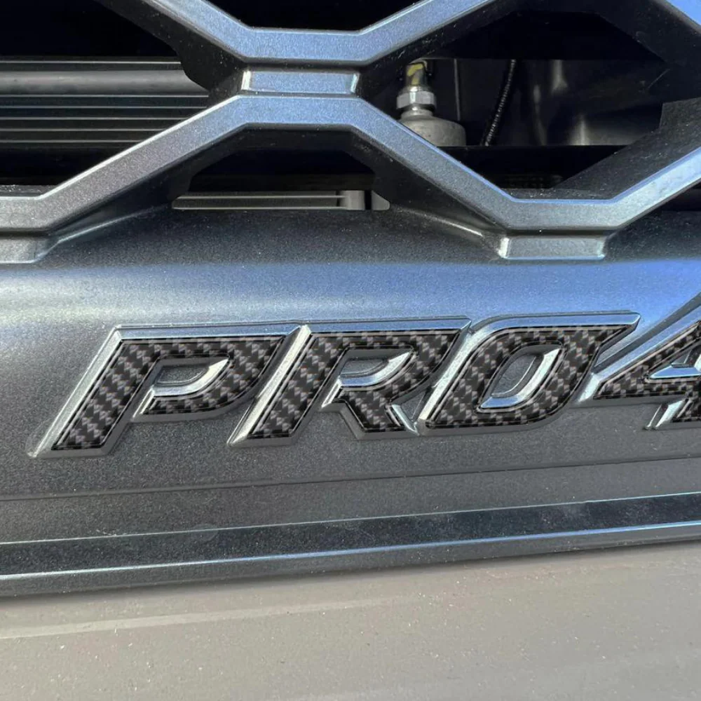 Tufskinz Pro 4x Emblem Letter Overlays for Nissan Titan (2022-2024) - Image 2