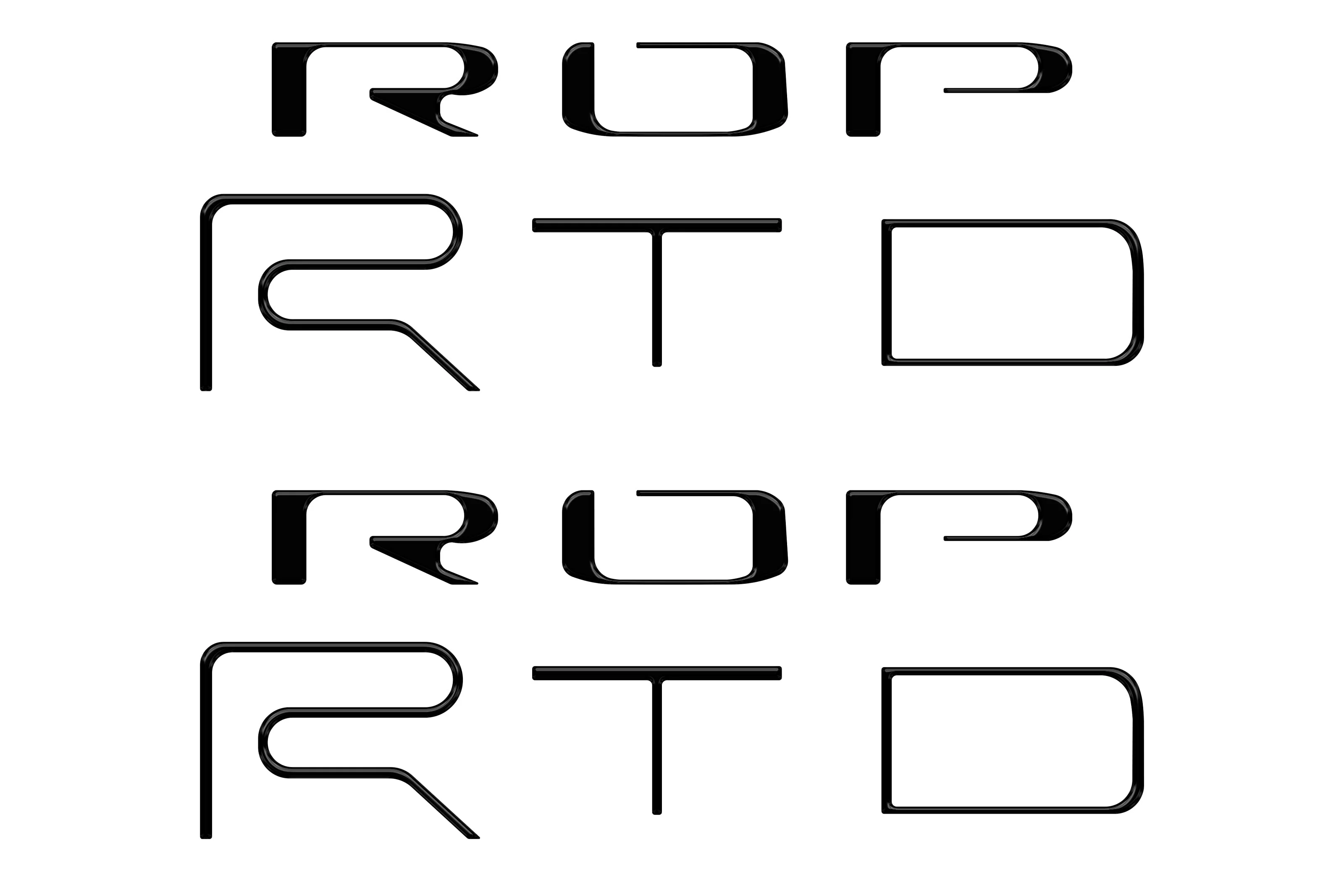 Tufskinz Pro Bed Side Letter Inserts for Tacoma (2022-2023) - Image 9