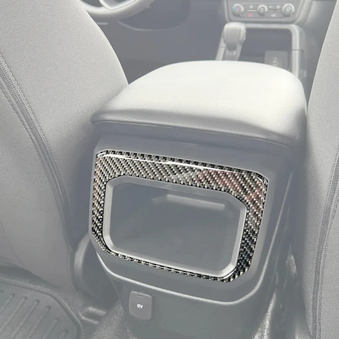 Tufskinz Rear Center Console Accent Trim for Ford Ranger (2024-2025) - Image 2