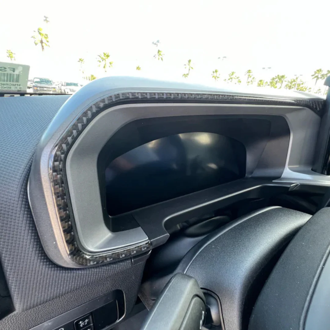 Tufskinz Speedometer Accent Overlay for Ford Bronco Sport (2025-2026) - Image 2