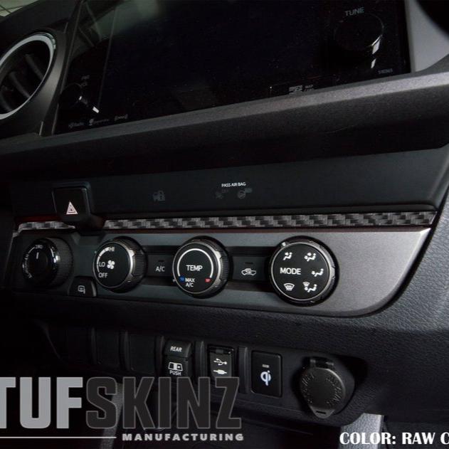 Tufskinz Strip Above Climate Control Accent Trim for Tacoma (2016-2023) - Image 40