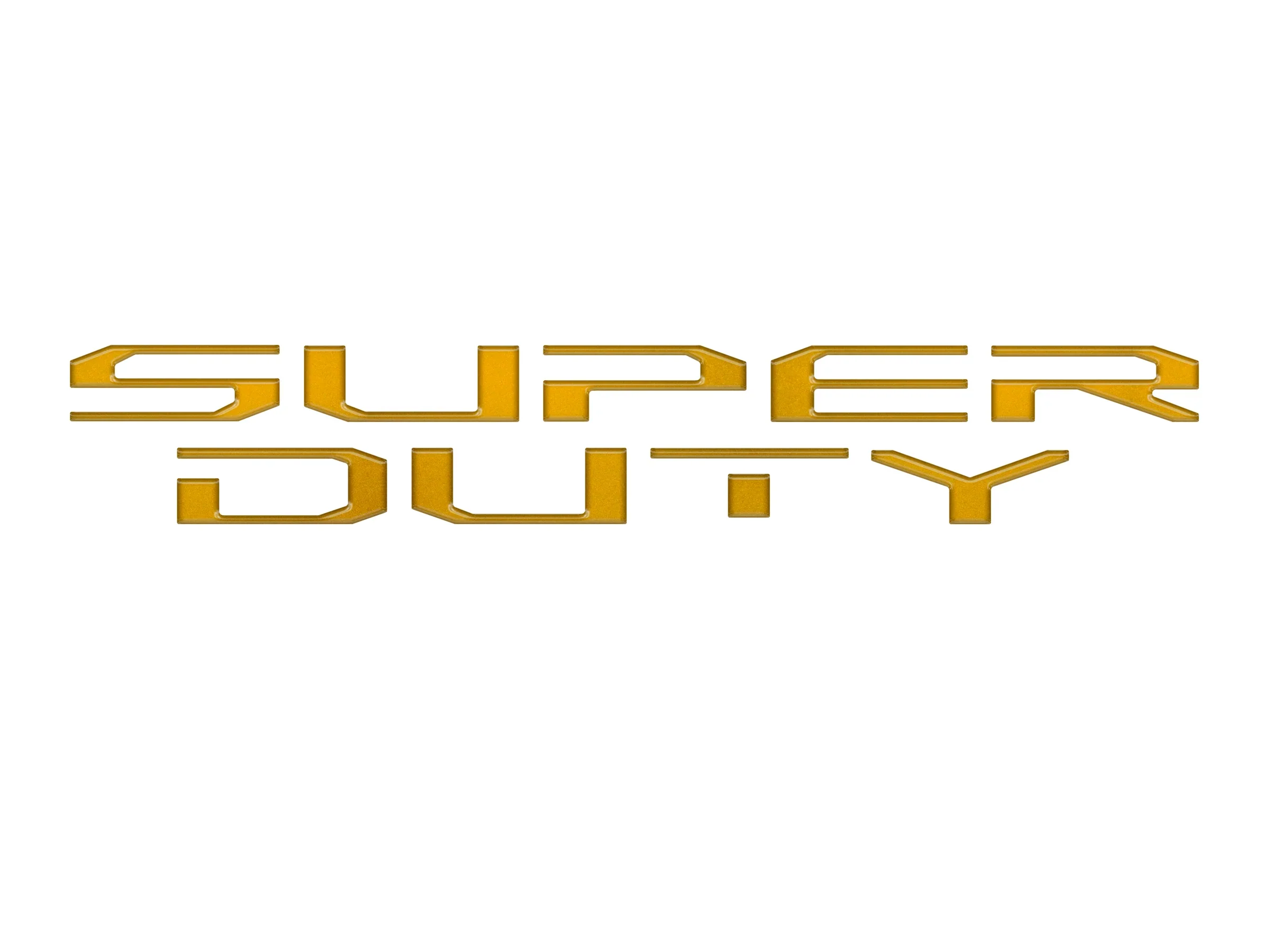 Tufskinz "SUPER DUTY" Hood Letter Inserts for Ford Super Duty (2017-2022) - Image 25