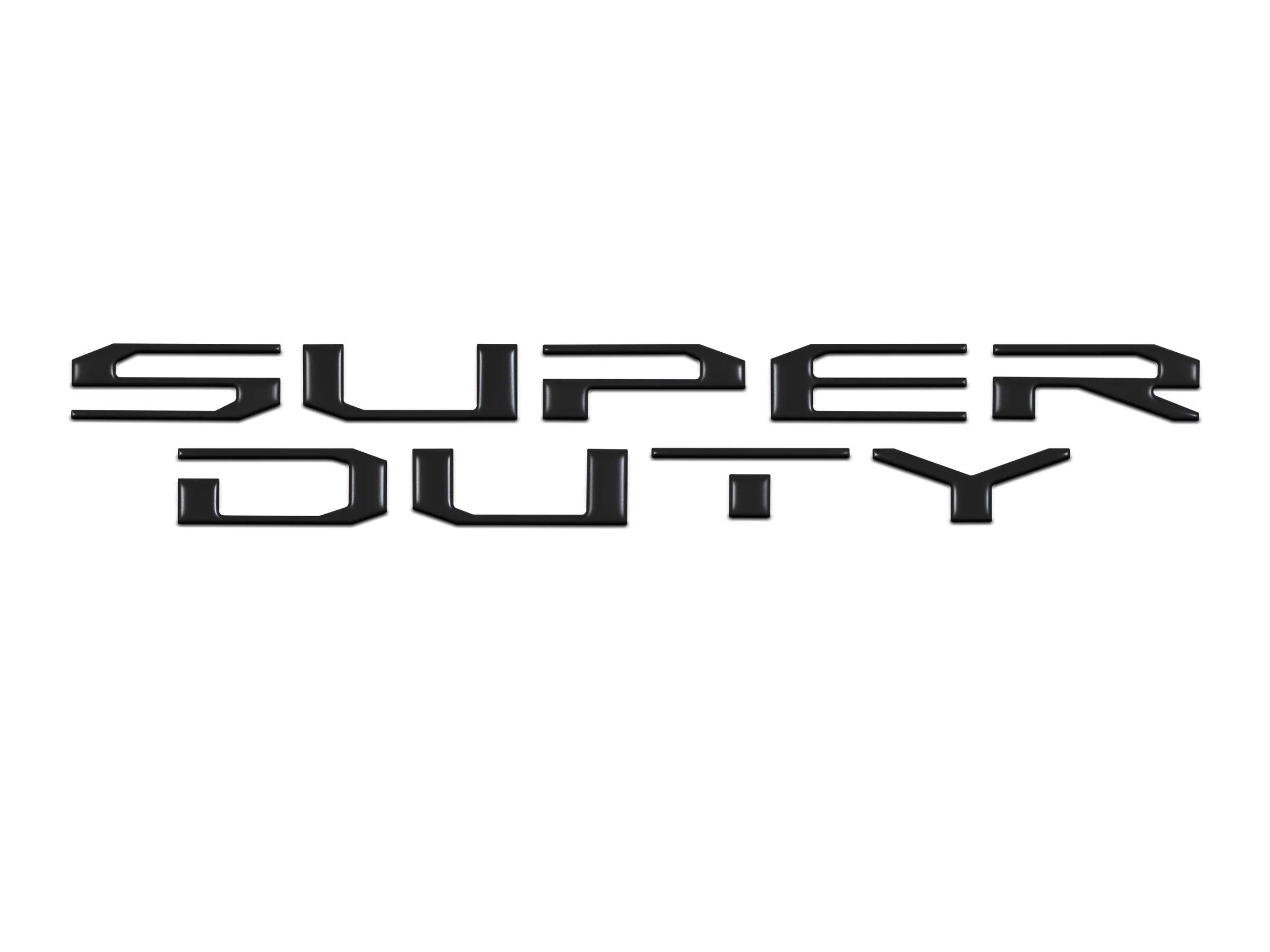 Tufskinz "SUPER DUTY" Hood Letter Inserts for Ford Super Duty (2017-2022) - Image 28