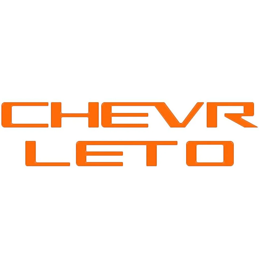 Tufskinz Tailgate Letter Inserts for Chevrolet Colorado (2023-2026) - Image 7