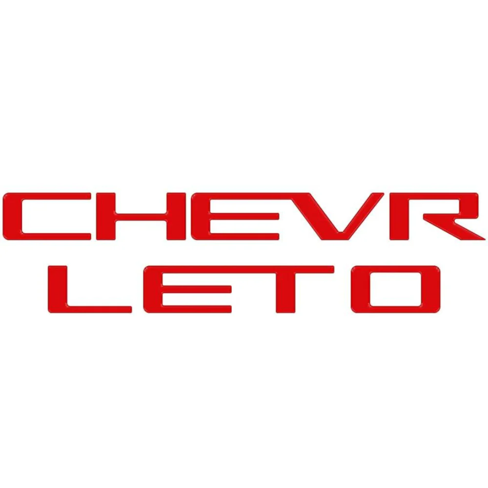 Tufskinz Tailgate Letter Inserts for Chevrolet Colorado (2023-2026) - Image 9