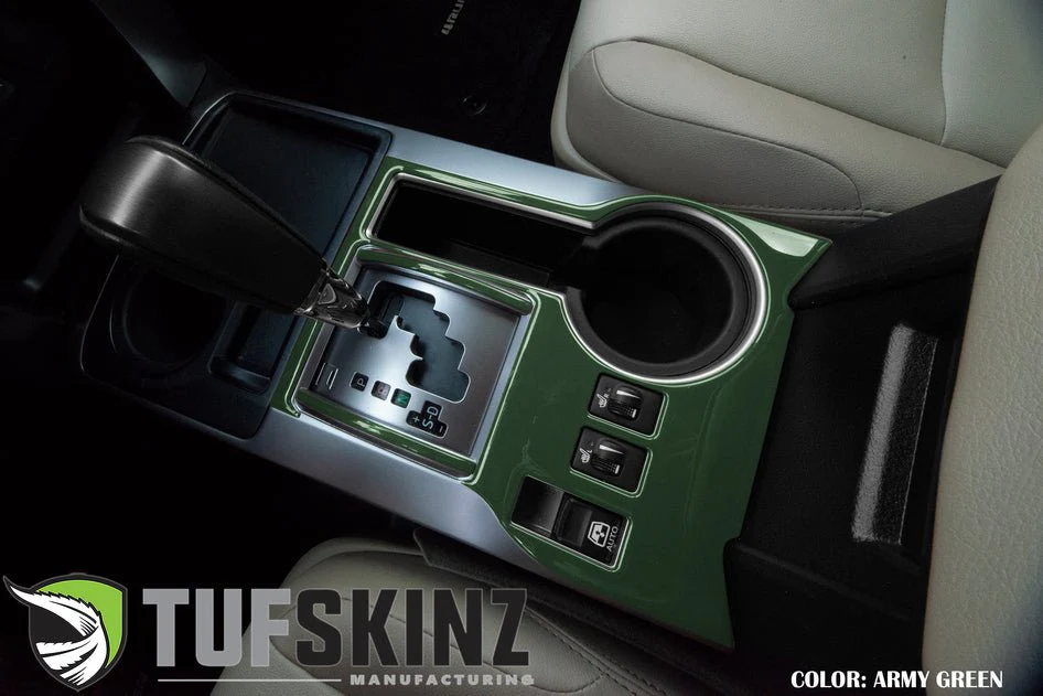 Tufskinz Transmission Console Accent Trim for 4Runner (2014-2024) - Image 2
