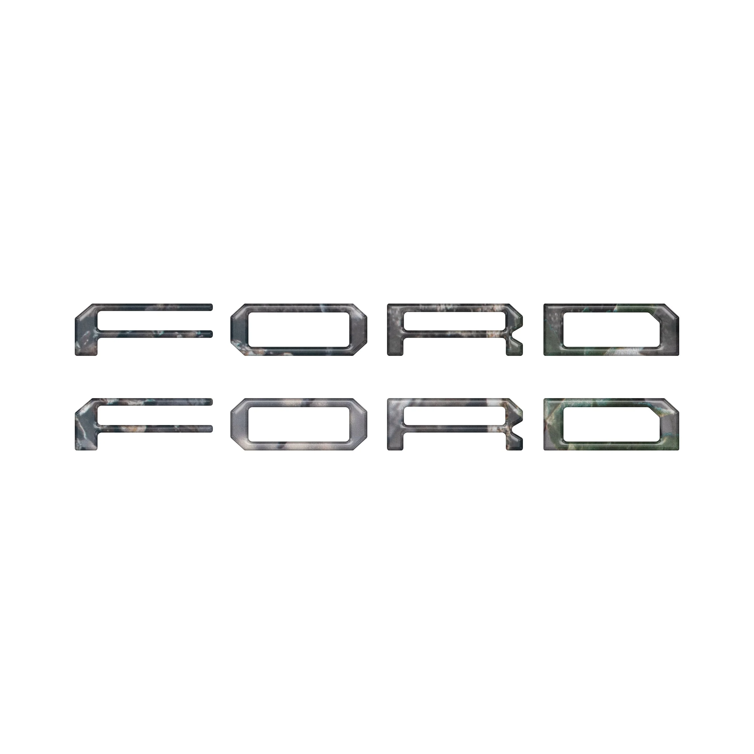 Tufskinz Tremor/Raptor Running Board Letter Inserts for Ford F-150 (2025-2026) - Image 12