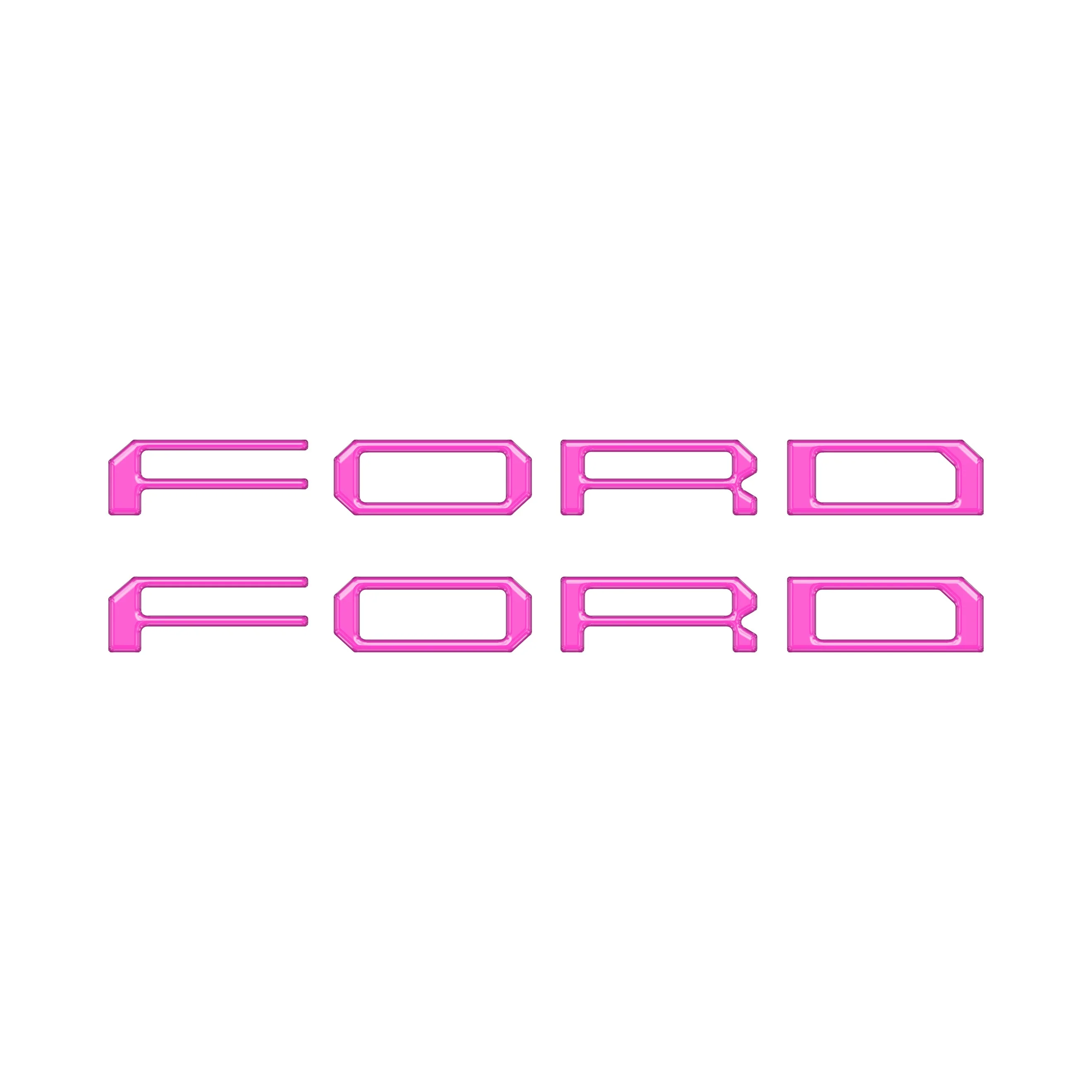 Tufskinz Tremor/Raptor Running Board Letter Inserts for Ford F-150 (2025-2026) - Image 17