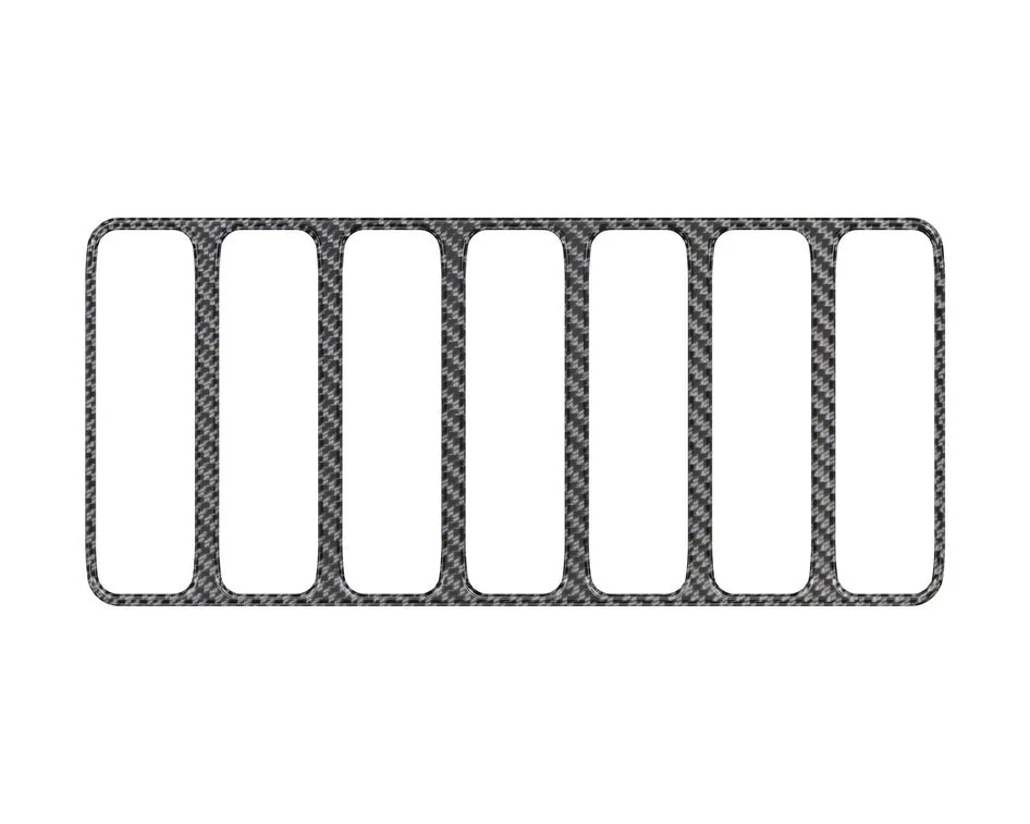 Upper Cowl Center Vent Overlays for Jeep Gladiator (2019-2024) - Image 4