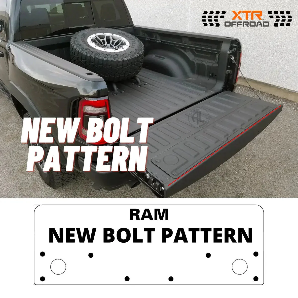 XTR TrailGate Panel for Ram 1500/2500/3500 (2010-2020) - Image 3